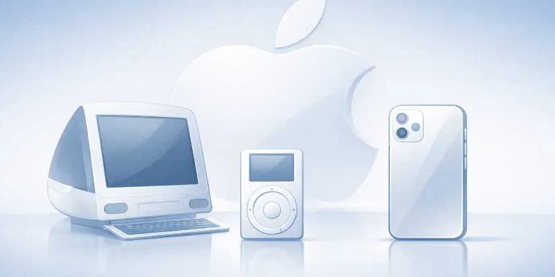 Newsletter article header image for "Apple at 50: From Garage Startup to Global Tech Powerhouse"