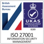 ISO 27001 Accreditation Badge