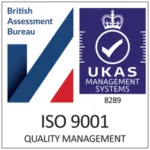 ISO 9001 Accreditation Badge